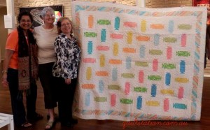 image of quilters at La Grange